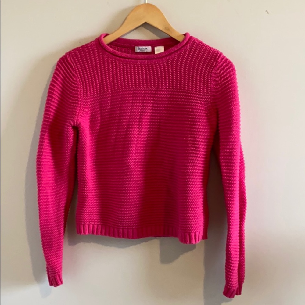 Petite Pink Sweater